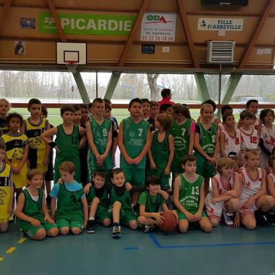 Après-midi plateau pour les U11 Poussins du B.B.C.C.