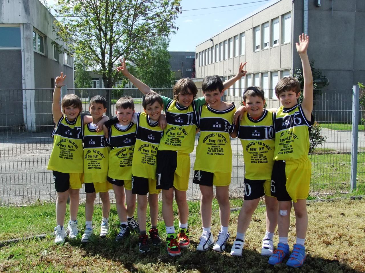 Fête du Mini-Basket / équipe Poussins / 2012