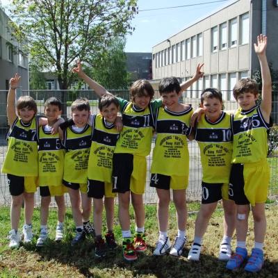 Fête du Mini-Basket / équipe Poussins / 2012