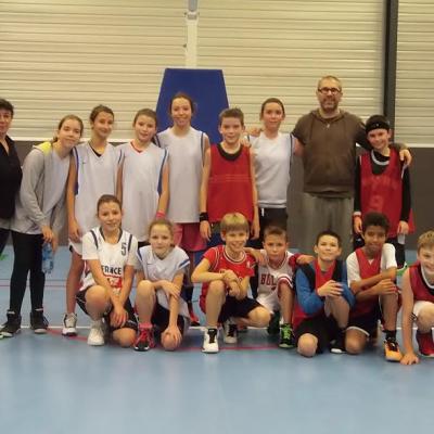 Les U13 du BBCC réunis !