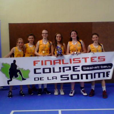 Les Minimes filles du B.B.C.C. en finale de la Coupe de la Somme !!!