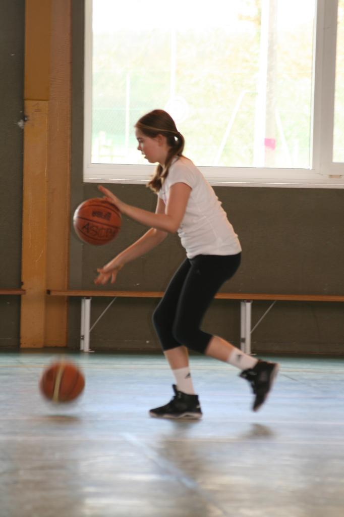 Exercice de dribble...