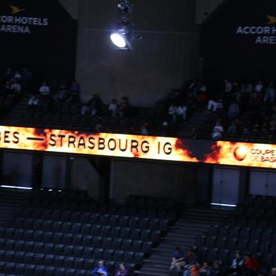 2ème match de la journée, Antibes vs. Strasbourg IG