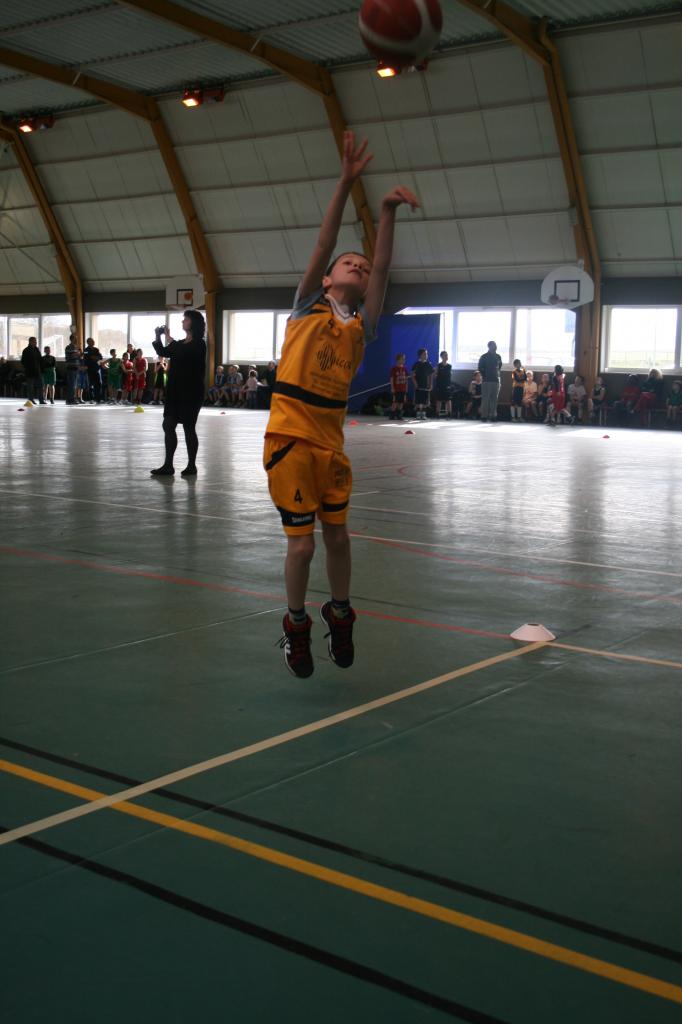 Jump-shoot pour Alexandre (Mini-Poussin).