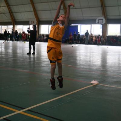 Jump-shoot pour Alexandre (Mini-Poussin).