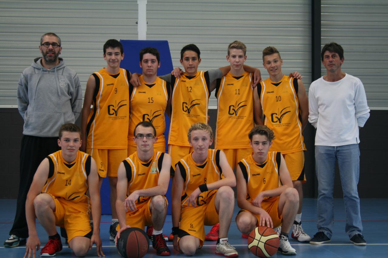 Les U17 du B.B.C.C.