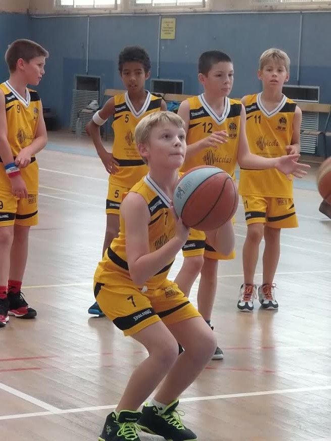 Les U13 Benjamins du B.B.C.C.