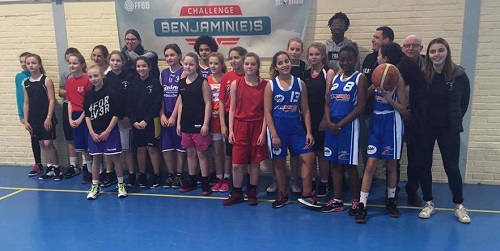 Les Benjamines du département...