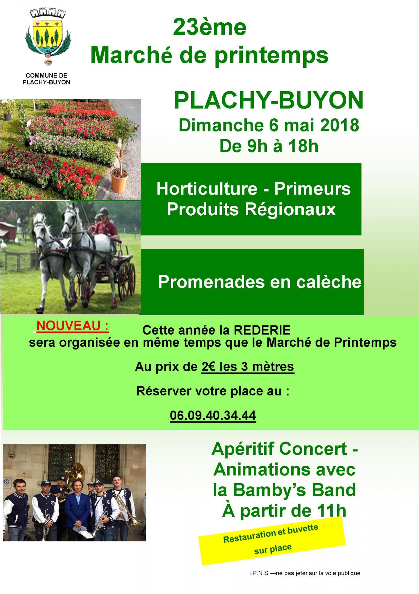 Affiche marche du printemps 2018