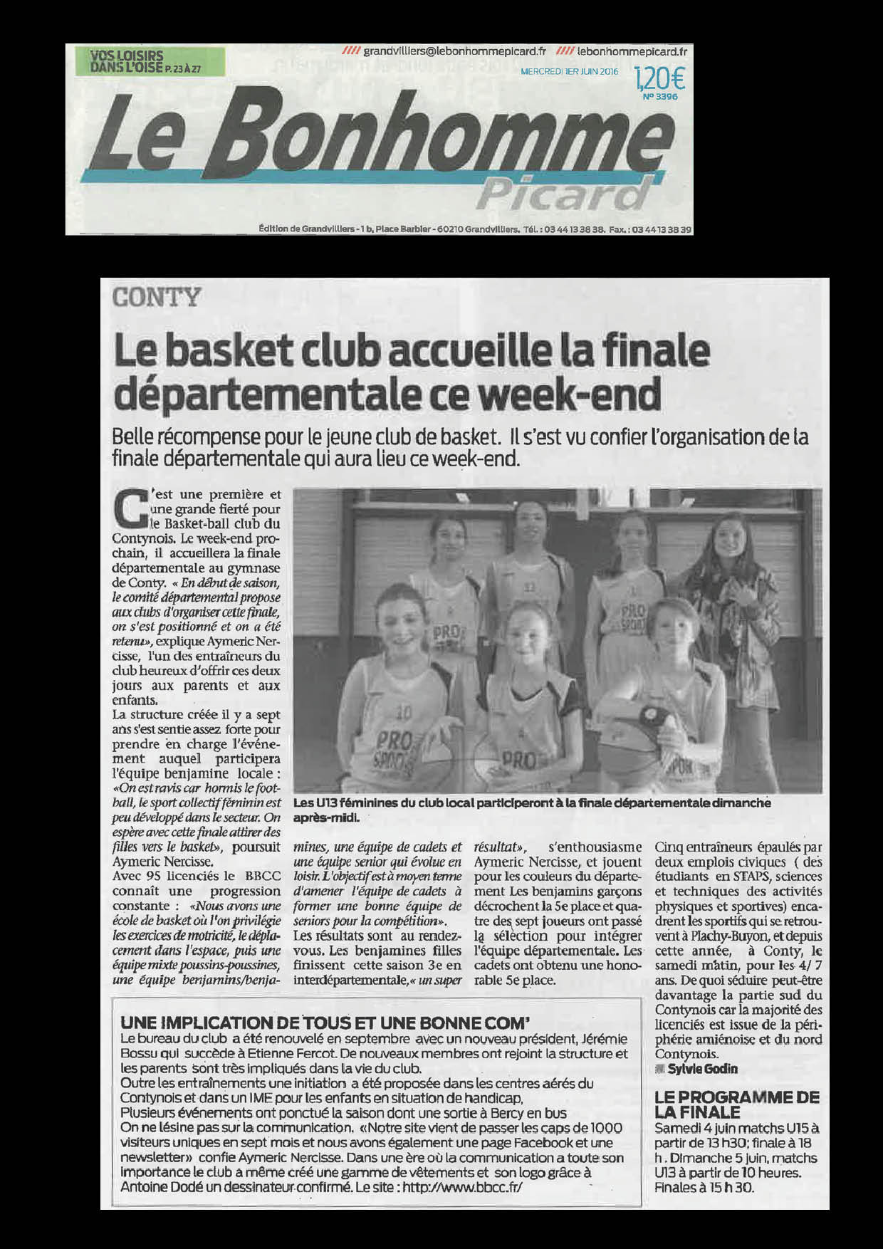 Article Bonhomme Picard - 01.06.16